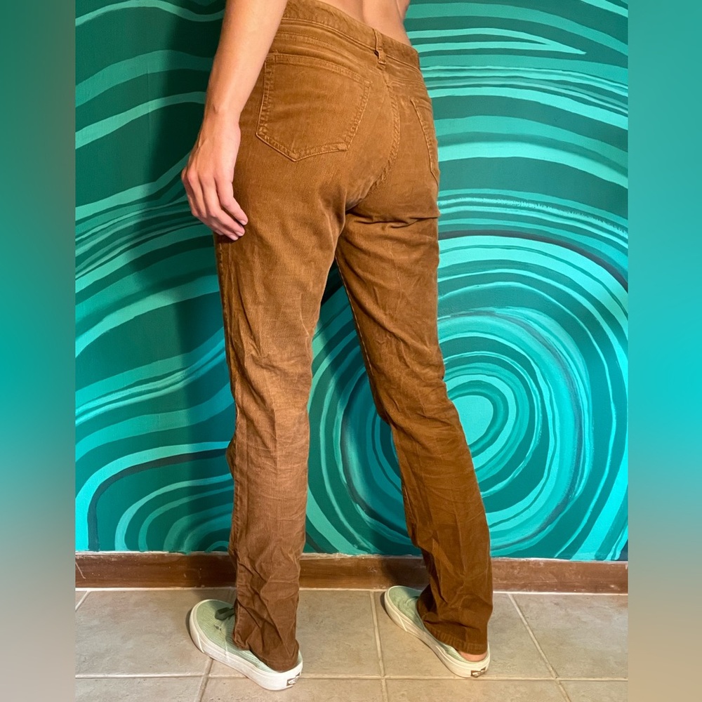 Lands End Women’s Corduroy Brown Pants size 10